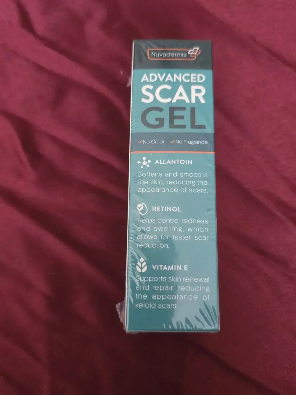 Nuvadermis Advanced Scar Gel for Old and New Scars, 1.7 fl oz